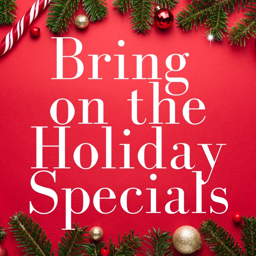 Festive Red Holiday Decor Set